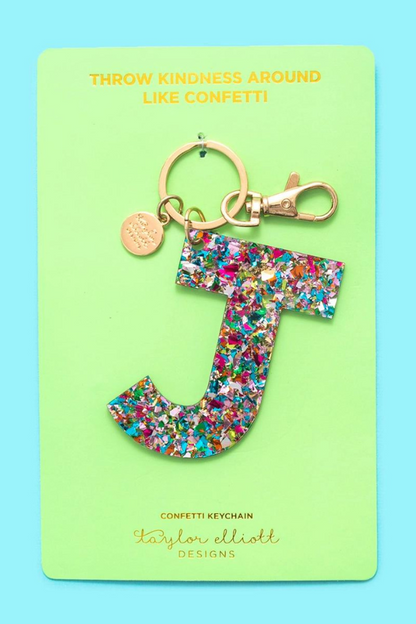 Taylor Elliott | Letter & Symbol Keychain