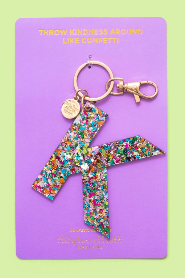 Taylor Elliott | Letter & Symbol Keychain