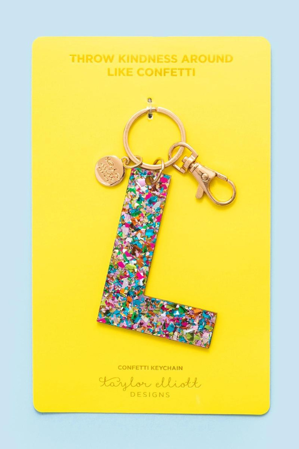 Taylor Elliott | Letter & Symbol Keychain