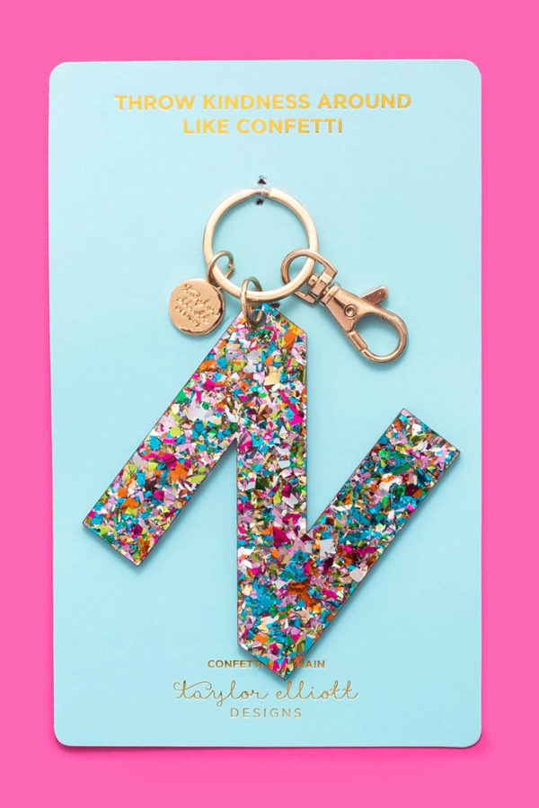 Taylor Elliott | Letter & Symbol Keychain