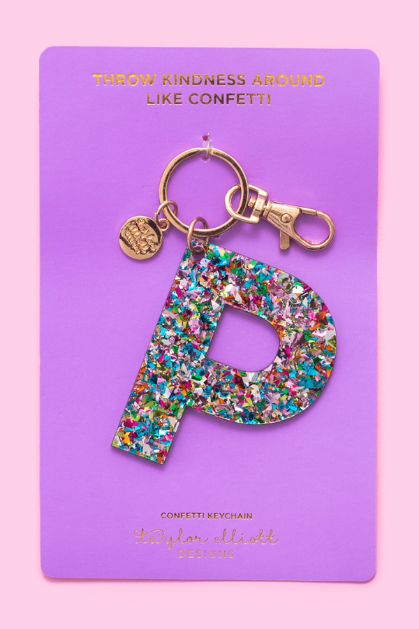 Taylor Elliott | Letter & Symbol Keychain