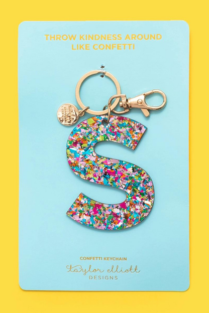 Taylor Elliott | Letter & Symbol Keychain