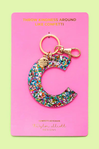 Taylor Elliott | Letter & Symbol Keychain