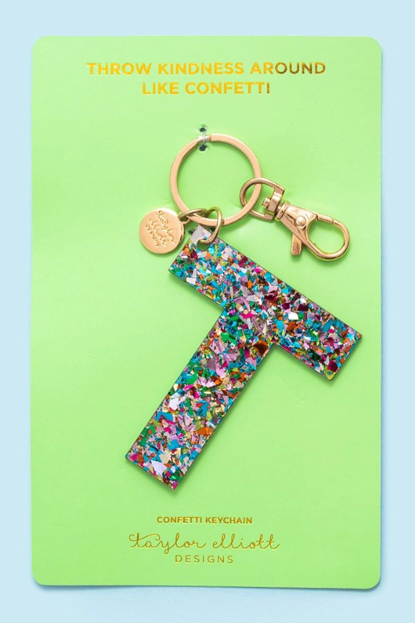 Taylor Elliott | Letter & Symbol Keychain