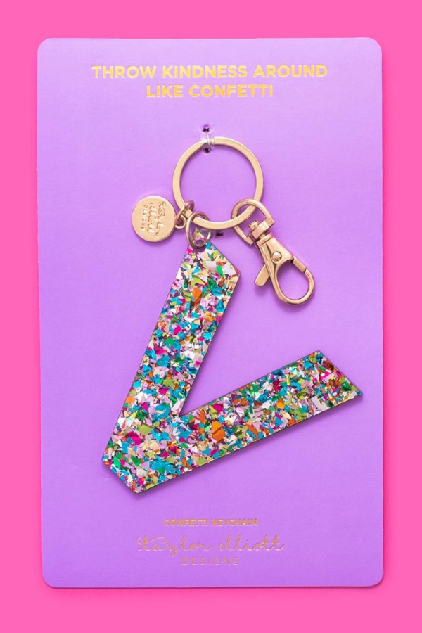 Taylor Elliott | Letter & Symbol Keychain