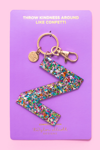 Taylor Elliott | Letter & Symbol Keychain