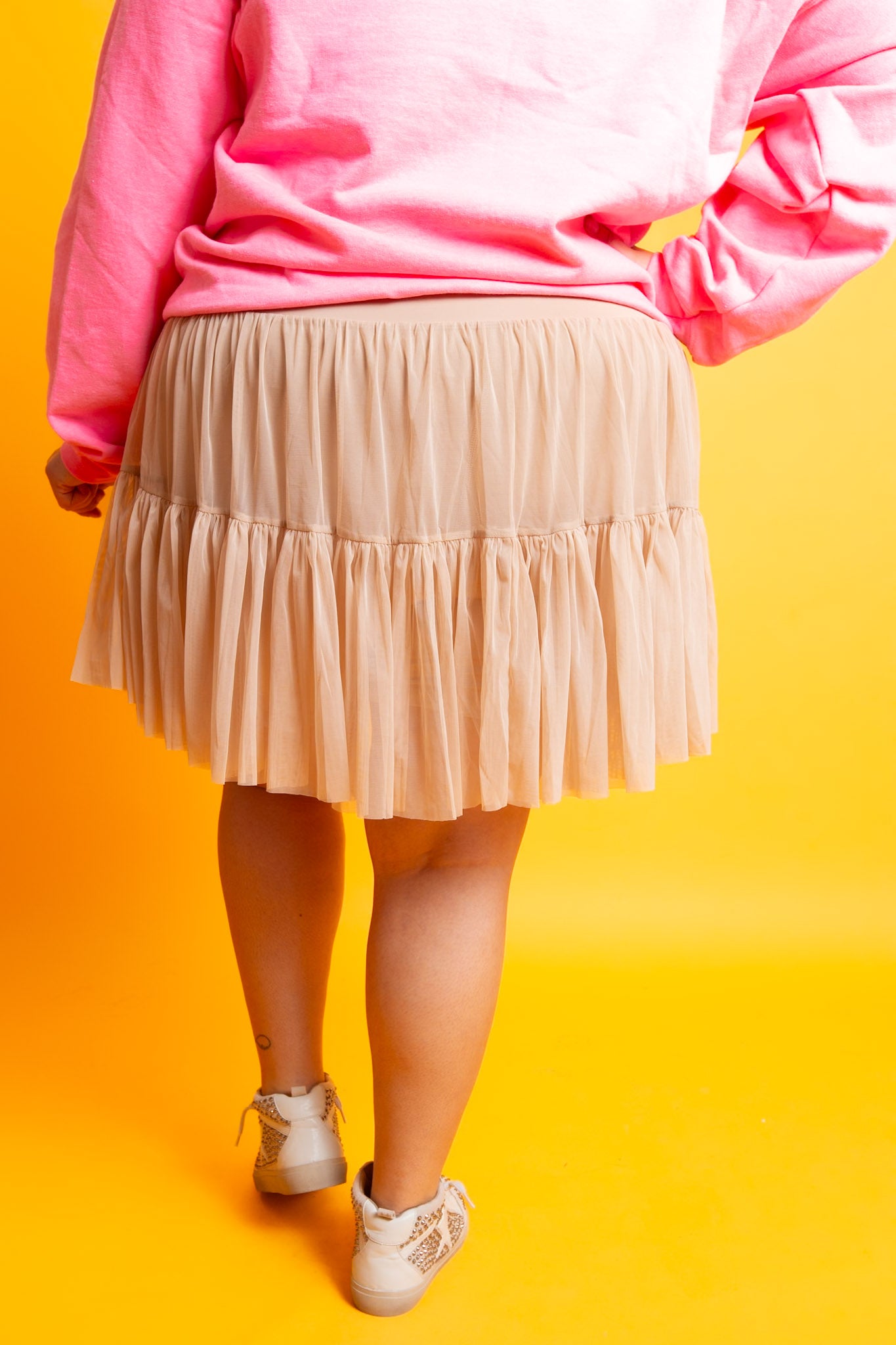 POPFLEX Pirouette Skirt Pistachio | Curvy