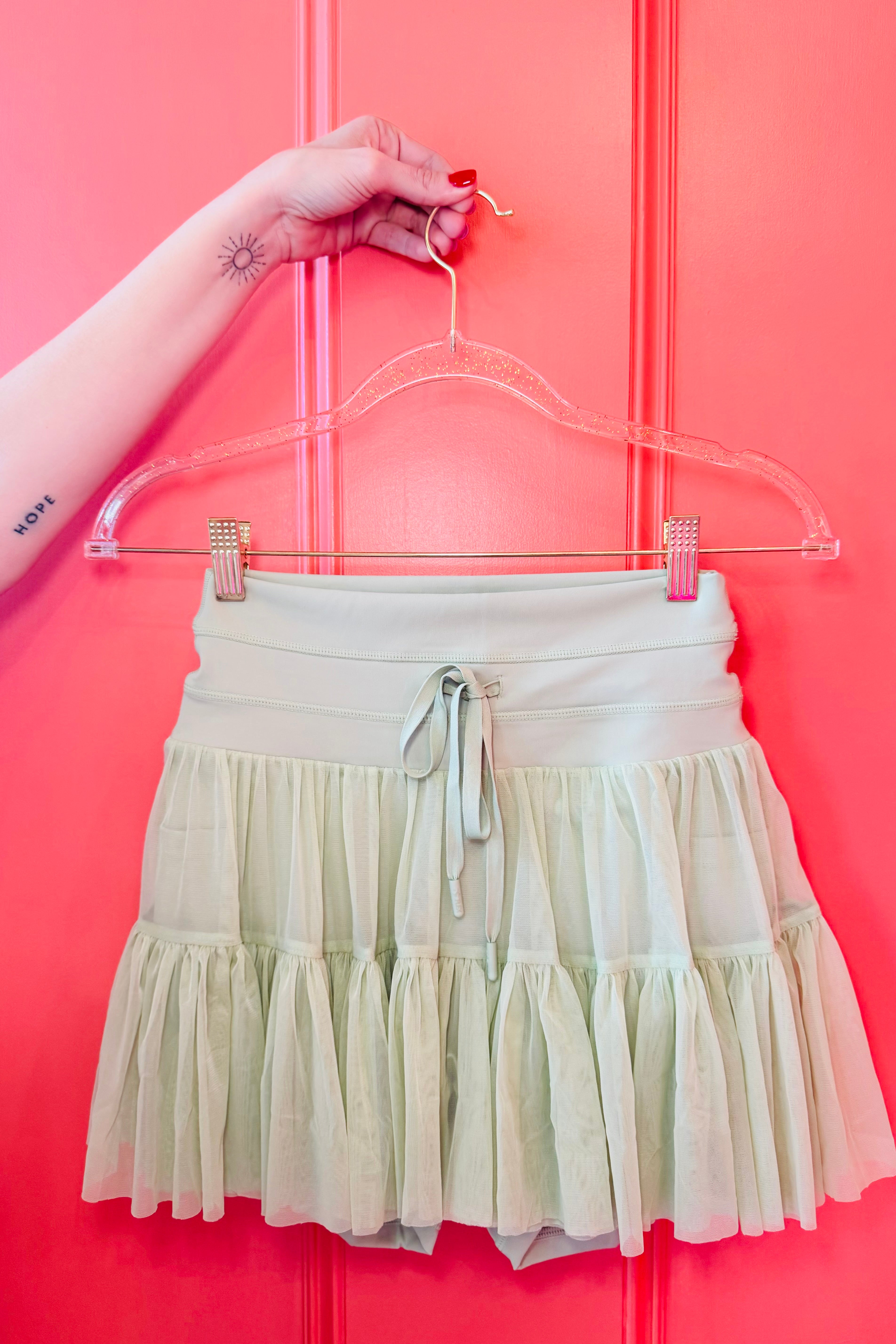 POPFLEX Pirouette Skirt Pistachio