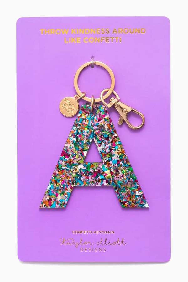 Taylor Elliott | Letter & Symbol Keychain