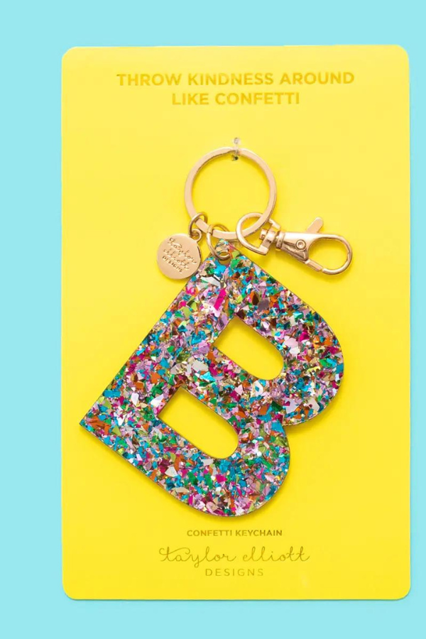 Taylor Elliott | Letter & Symbol Keychain