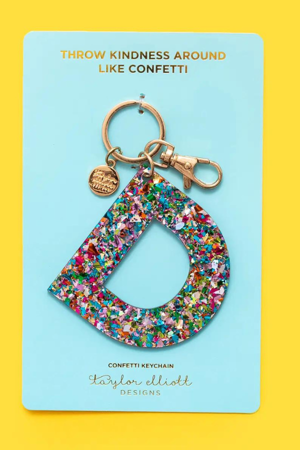 Taylor Elliott | Letter & Symbol Keychain