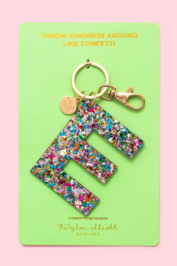 Taylor Elliott | Letter & Symbol Keychain