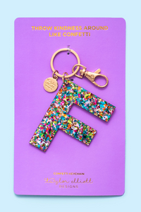 Taylor Elliott | Letter & Symbol Keychain