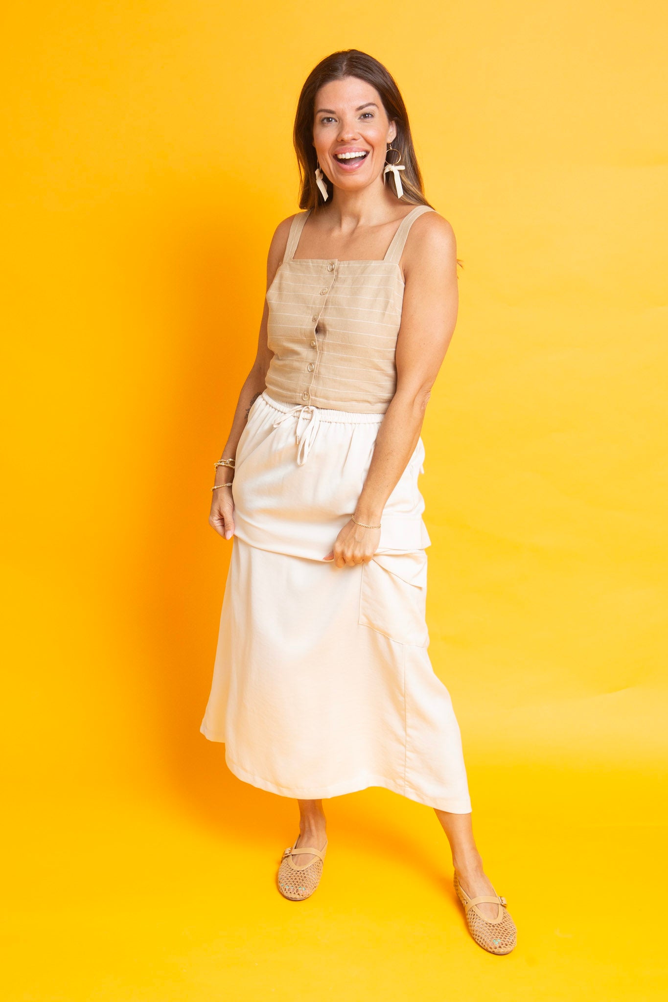 Amelia Cargo Skirt