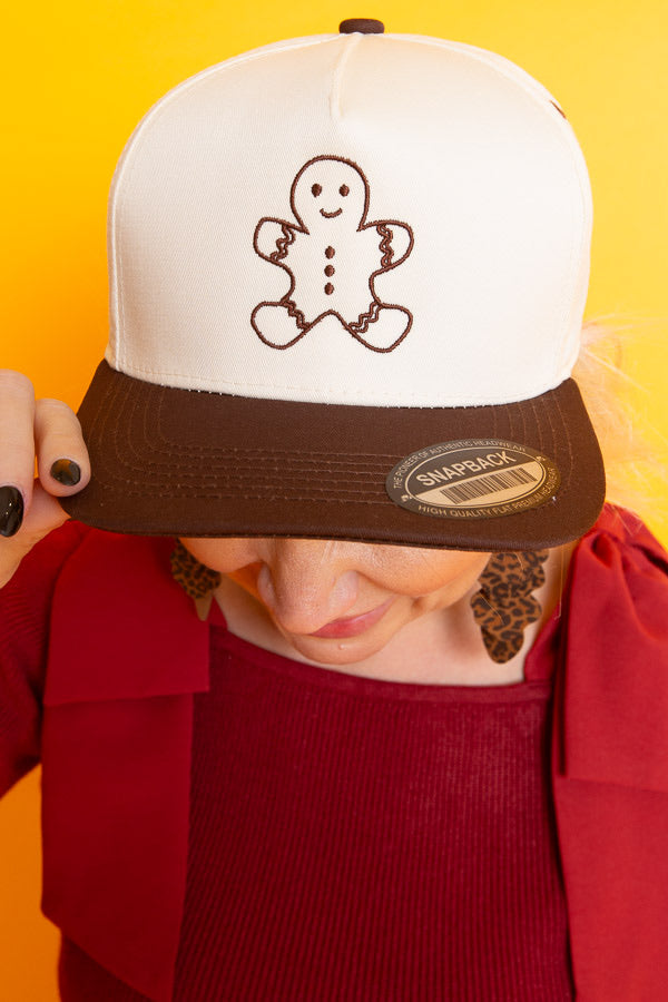 Gingerbread Canvas Hat