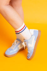Load image into Gallery viewer, DOLCE VITA | Blue Notice Sneakers
