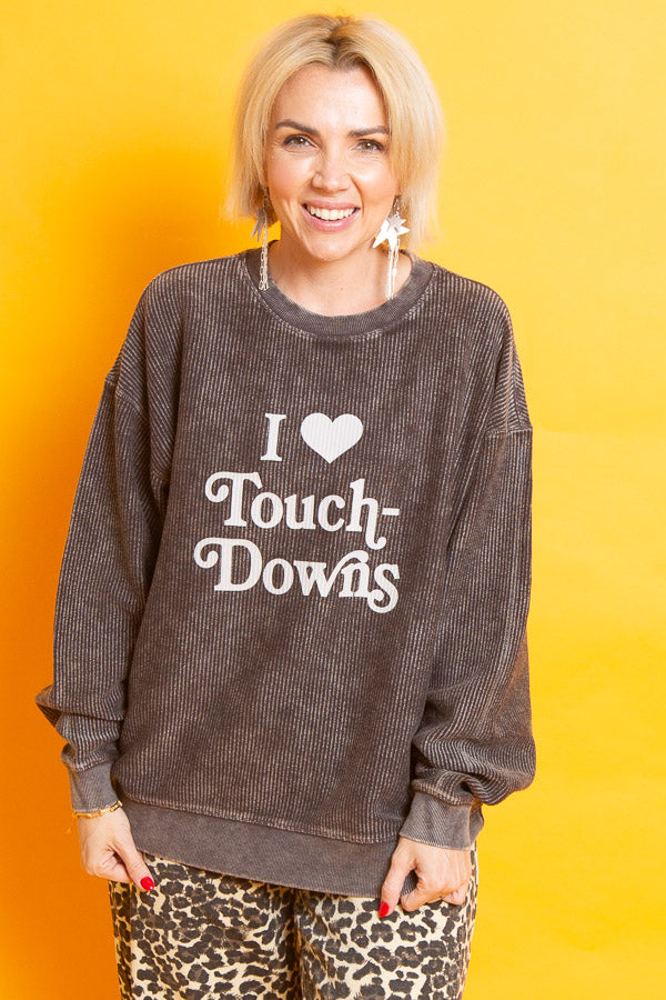 I Love Touchdowns Sweater