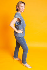 Load image into Gallery viewer, Denim Diva Top
