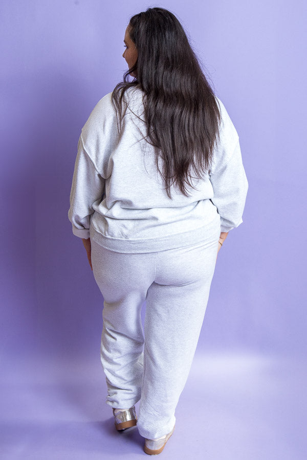 Ribbon Sweat Pant | Curvy