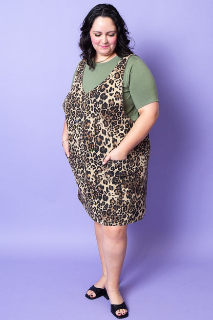 The Lizzy Leopard Dress | Plus