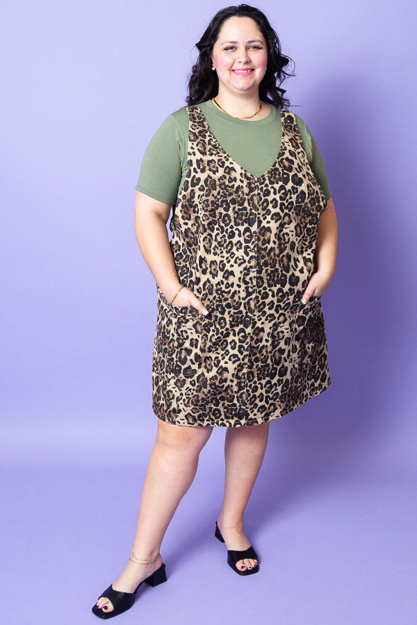 The Lizzy Leopard Dress | Plus