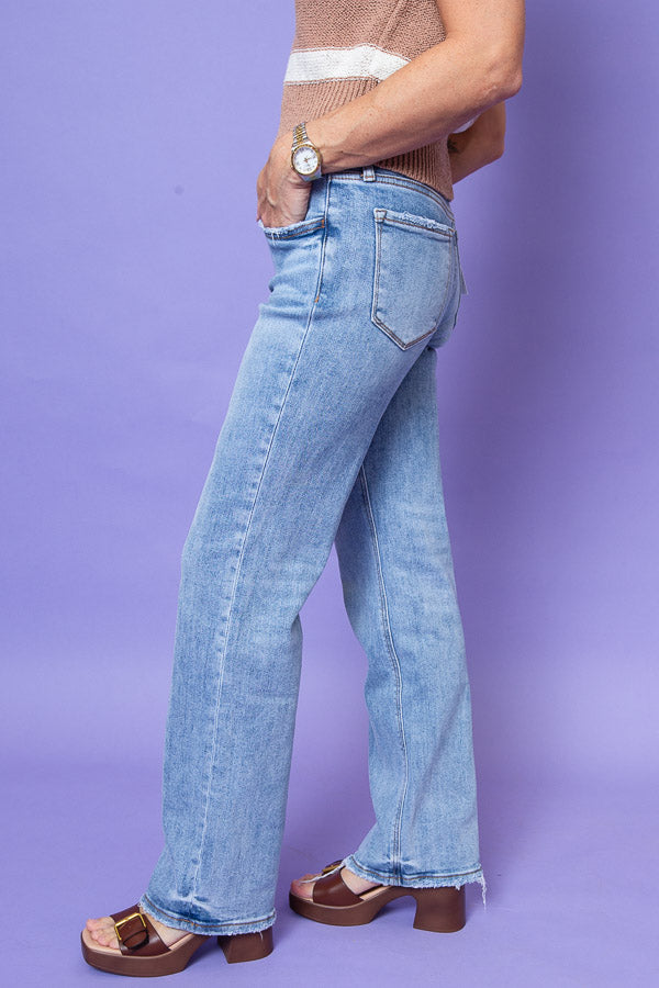 Susan Slim Wide Denim