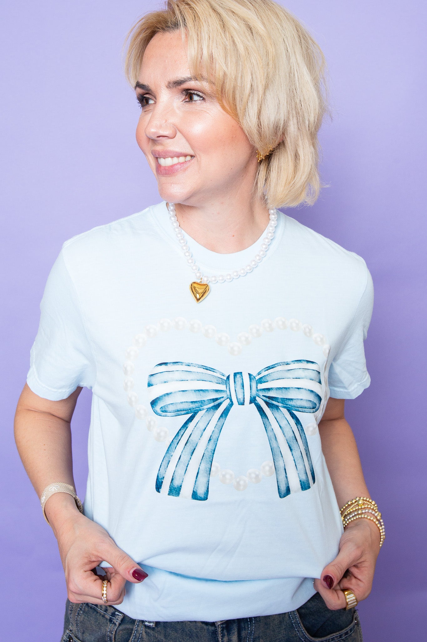 Pearl Heart Tee