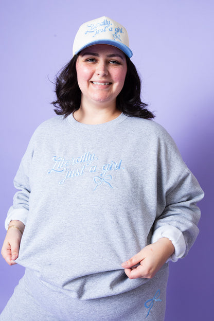 Literally Just a Girl Sweatshirt S-2XL