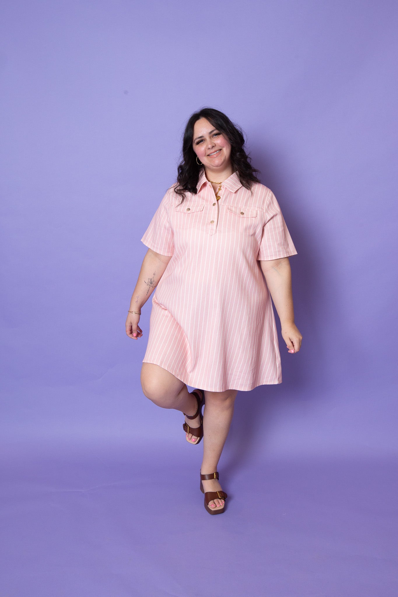 Pink Paradise Dress | Plus