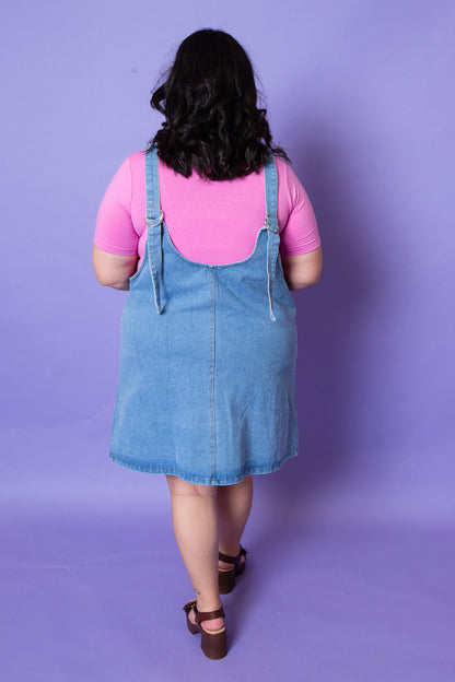 Denim Delight Dress | Plus