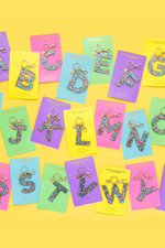 Load image into Gallery viewer, Taylor Elliott | Letter &amp; Symbol Keychain
